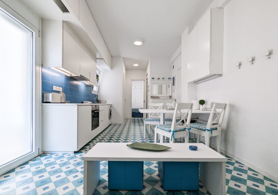 @Paleo Faliro – Greek island styled 1BD, 1st floor apt 500m from the sea