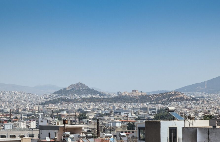 @Piraeus – Acropolis view 2BD, 4th floor penthouse next to tram and port